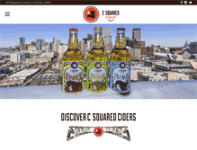 Tablet Screenshot of csquaredciders.com